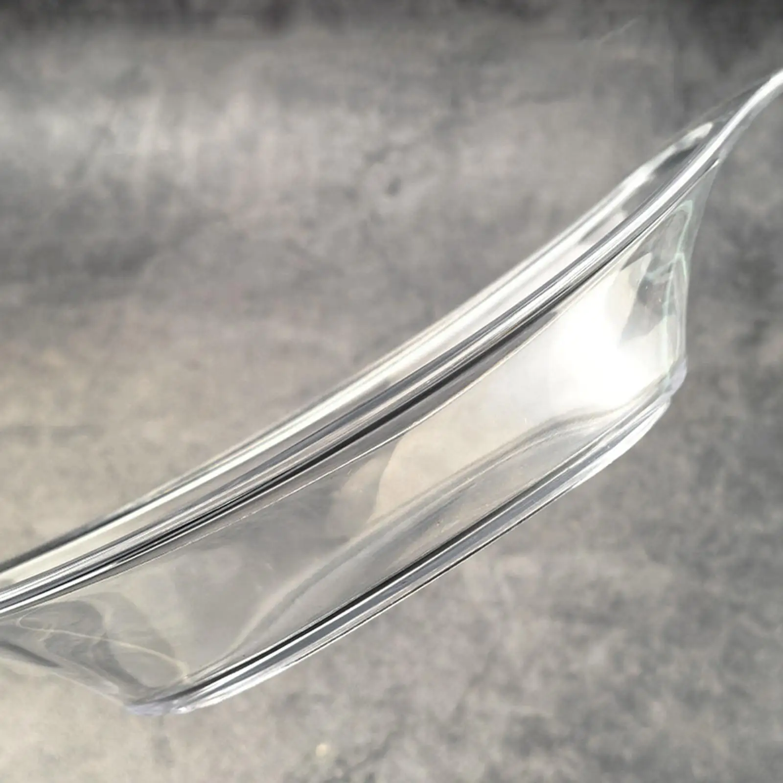 8x Banana Split Bowls Acrylic Serving Plates for Cookies Pudding Fruit view 4
