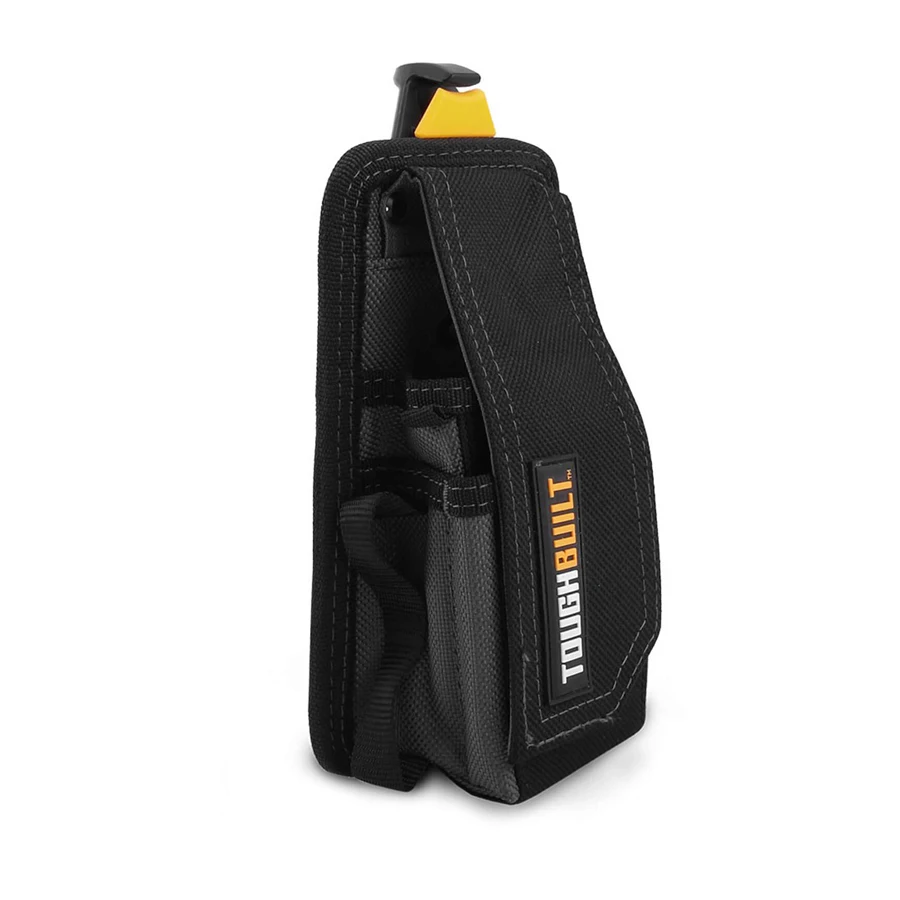 Imagem -03 - Toughbuilt-pequeno Eletricistas Bolsa Medidor Tester 13 Bolsos e Loops Heavy Duty Tb-ct34-b