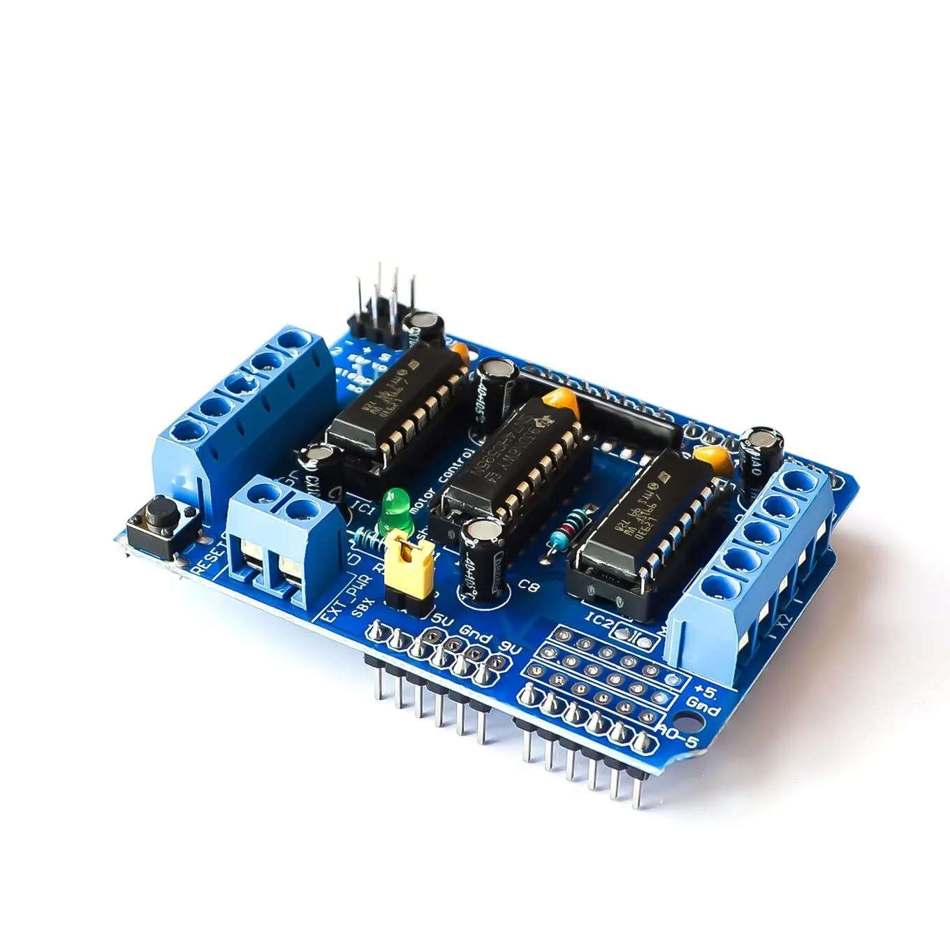 1pcs L293D Motor Drive Shield dual for arduino Duemilanove Motor drive expansion board motor control shield