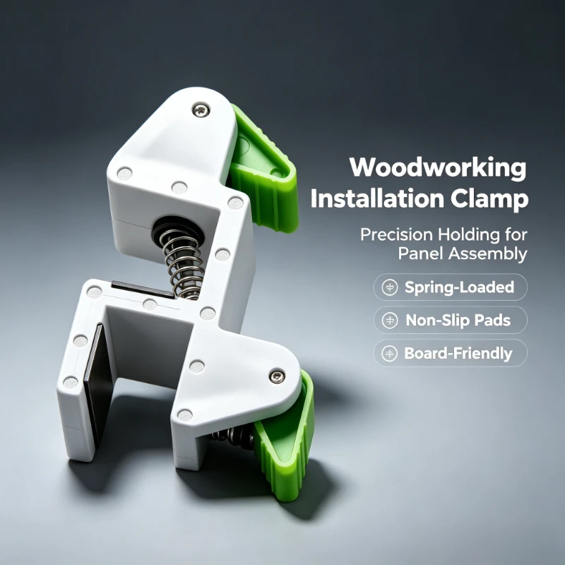 Woodworking Installation Fixture Wardrobe Marking Jig Quick Portable Thickened Scribing Tool Cabinet No‑Scratch Panel Locator