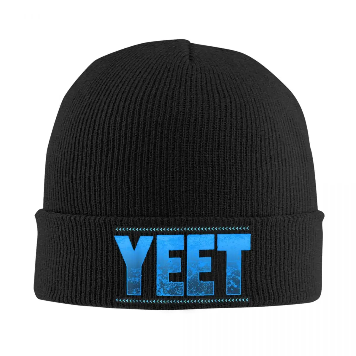 Vintage Jey Uso Yeet Saying For All Knitted Caps Women Men's Beanies Autumn Winter Hat Acrylic Sport Lover Gift cody rhodes Warm