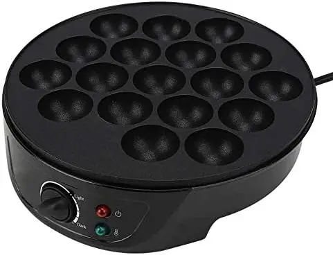 Takoyaki Machine 18 Gaten, Mini Chibi Maruko Bakpan Elektrische Takoyaki Maker, Octopus Ballen Grill Ontbijt Machine 220-240