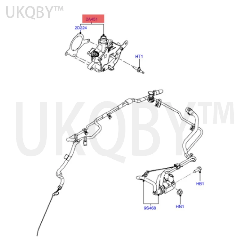 apply Fo rd Yi bo. Ca rn iv al 13. Fo cu s 15/1.0T vacuum pump (brake) CM5G2A451GB