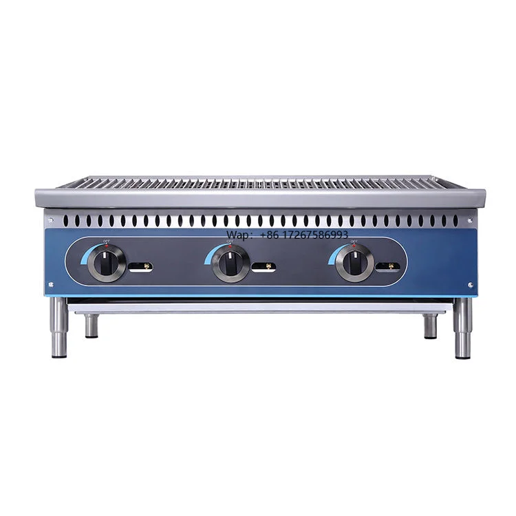 

Газовый гриль-чарбюлер для коммерческого использования, настольный, от производителя