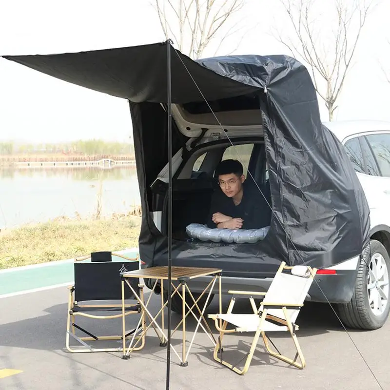 SUV Awning Tailgate Shade Awning Tent For Car Hatchback Canopy Shade For SUV Minivan Suitable For Camping Outdoor Travel