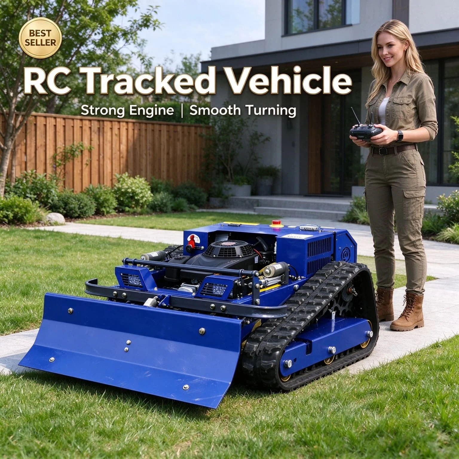 Customized Self-propelled Hammer Flail Mower Gas Flail Lawn Mower Petrol Mower For Orchard And Wasteland garden lawn mower