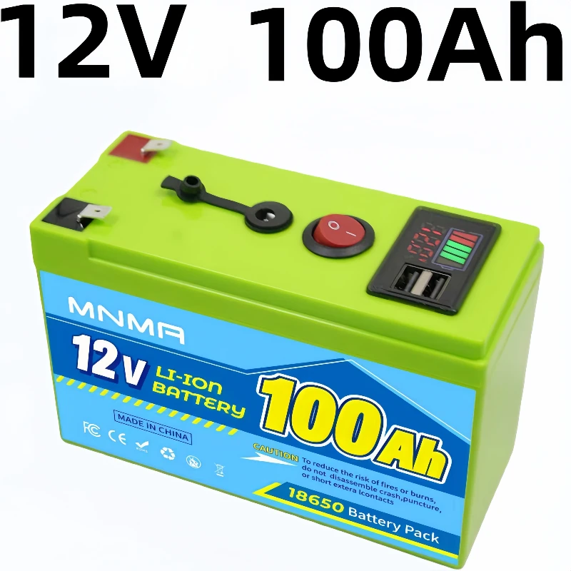 2025 100% العلامة التجارية الأصلية الجديدة LiFePO4 12V100ah 120ah LiFePO4 بطارية ليثيوم 100A BMS 6000 + دوري للعاكس الشمسي RV لا ضريبة #1