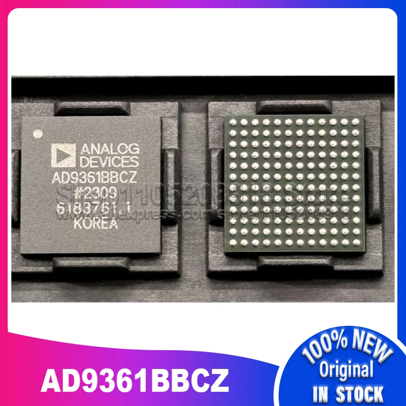 1 unids/lote AD9361BBCZ AD9361BBC AD9361 BGA144 100% nuevo stock puntual