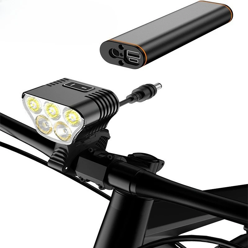 

High power bicycle light lighting 4LED strong light electric vehicle light mountain bike riding equipment far