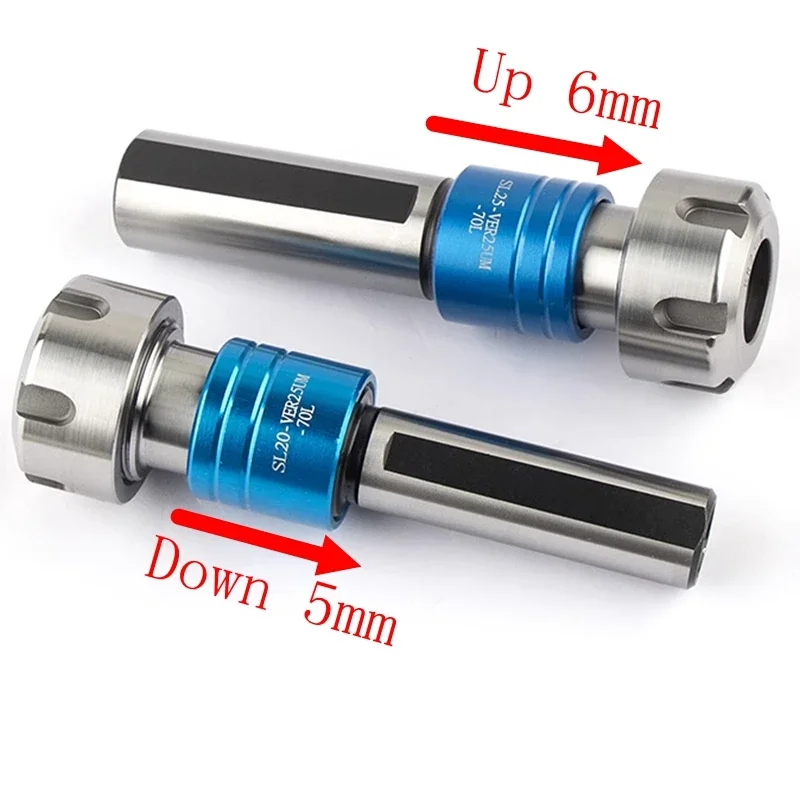 D20 25/SL20-VER20 SL25-VER Telescopic tap chuck,Floating tap chuck for CNC lathe tap overload protection Torque Tapping holder