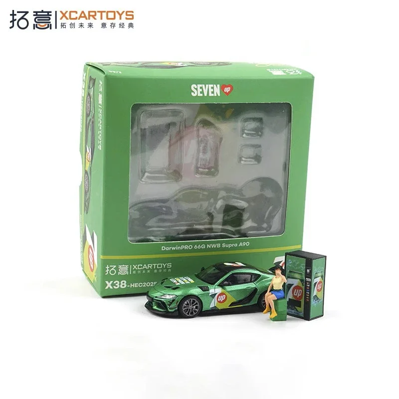 Xcartoys 1:64 DarwinPRO 66G WBK / NWB Supra A90 Diecast Modello di veicolo da collezione