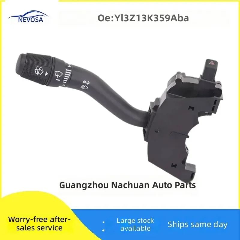 For Ford YL3Z13K359ABA Steering Signal Light Wiper Combination Switch Turn Signal Stalk Control Lever Auto Parts