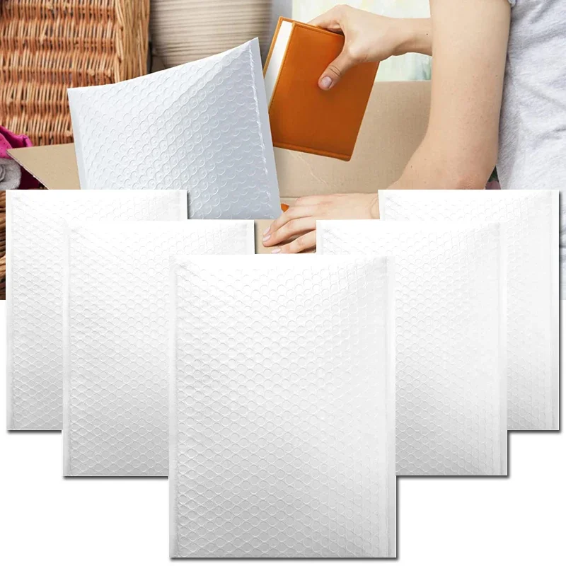 Bubble Mailers Wholesale White Padded Envelope for Packaging Mailing Gift Self Seal Shipping Bags Padding Bubble Envelope