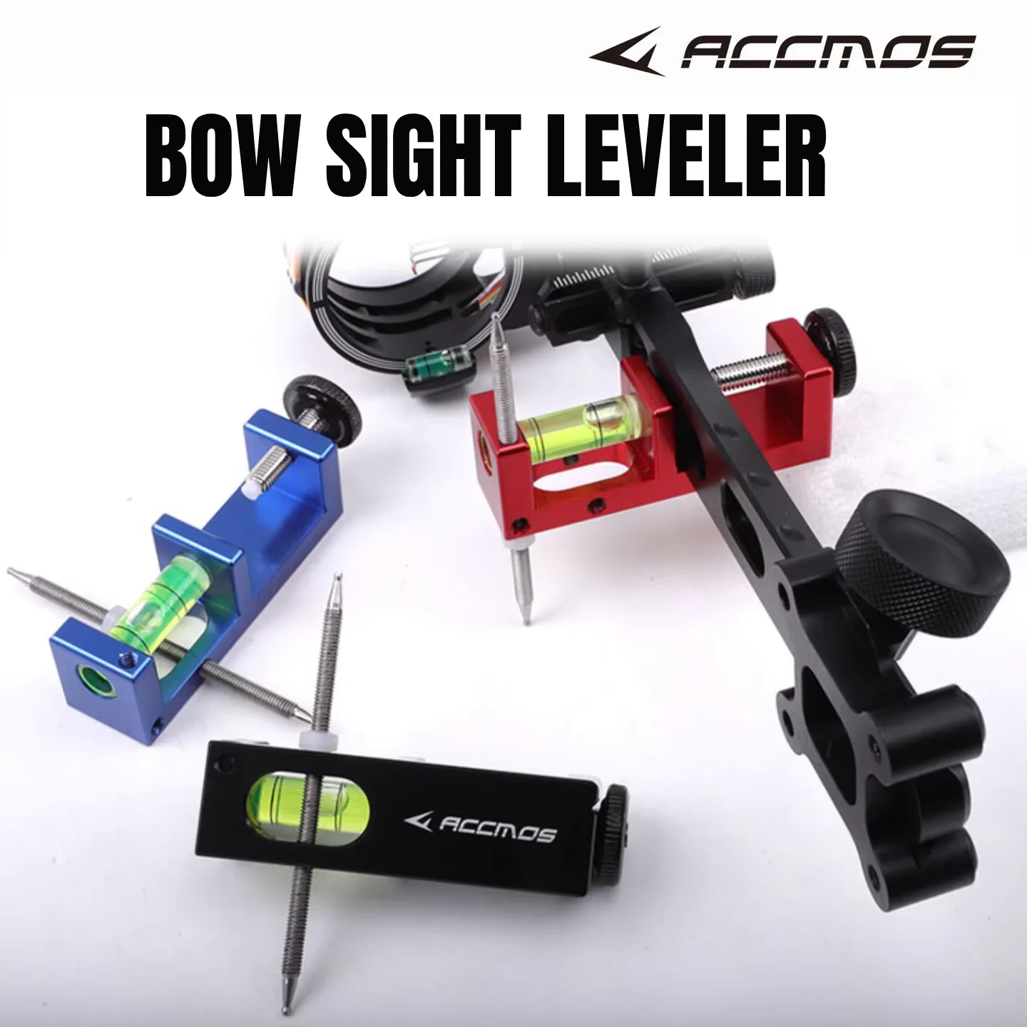 ACCMOS 3-Axis Sight Leveler Bow Sight Axis Leveling Gauge Calibration Tool with Spirit Bubble for Precise Shooting Accuracy view 6