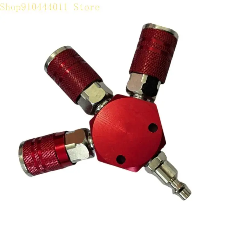 

28gf 3 -Way Air Hose Splitters 3 Way Quick Connectors Hose Splitters AirTight Industrial