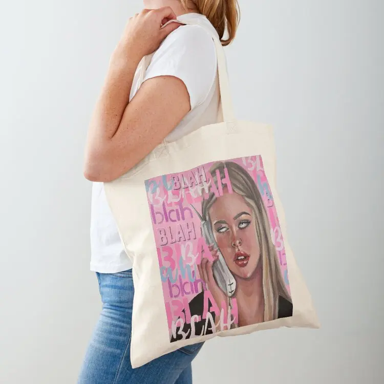 

Blah... Tote Bag cute tote bag handbag Beach bag tote women