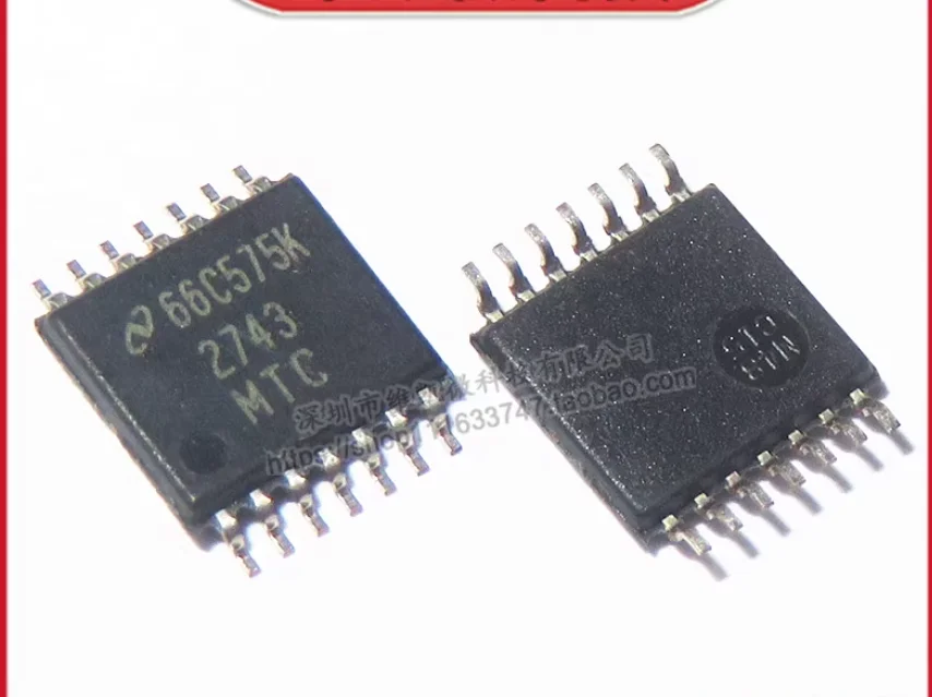 12PCS New original LM2743MTCX 2743MTC TSSOP14 (Electronic Component)