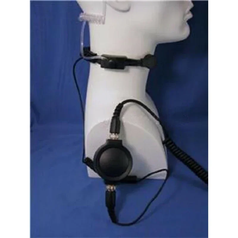 For Baofeng Headphone Headset Accessories Action Throat Earpiece Mic Mic Headset Throat Vibration Sensors For Baofeng