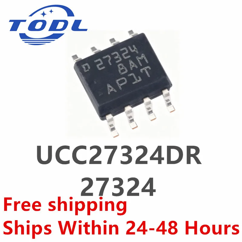 (10piece) 100% New UCC27324 27324 UCC27324DR sop-8 Chipset