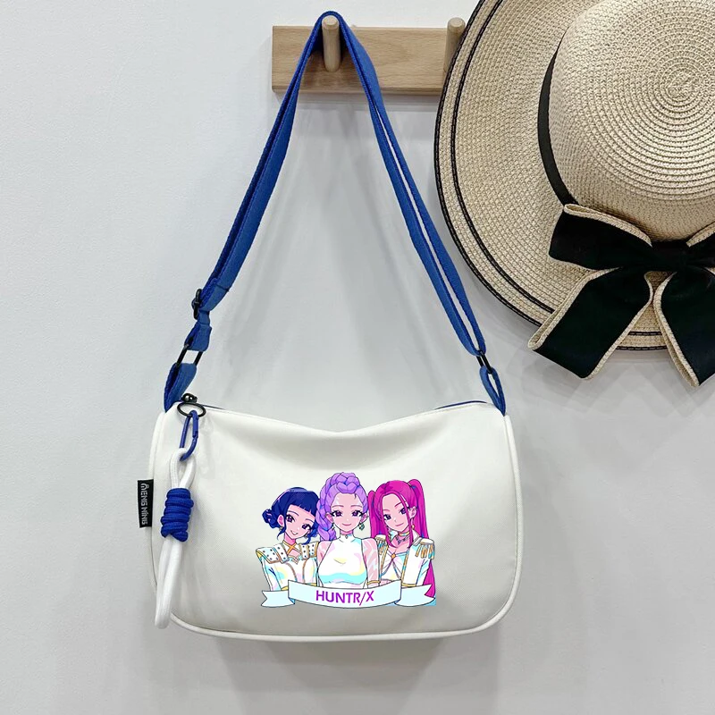 

KPop Demon Hunterss Shoulder Bags Girl Kawaii Anime Crossbody Bag Women Fashion Large Capacity Handbag Cute Underarm Bags Gift