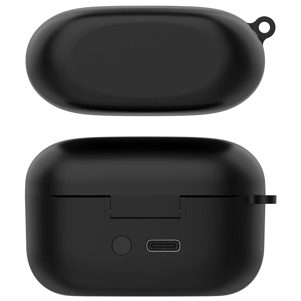 حافظة شحن سماعة الرأس Sony LinkBuds S بتصميم مدمج محمول مع واجهة مغناطيسية شحن سريع باللون الأسود #5