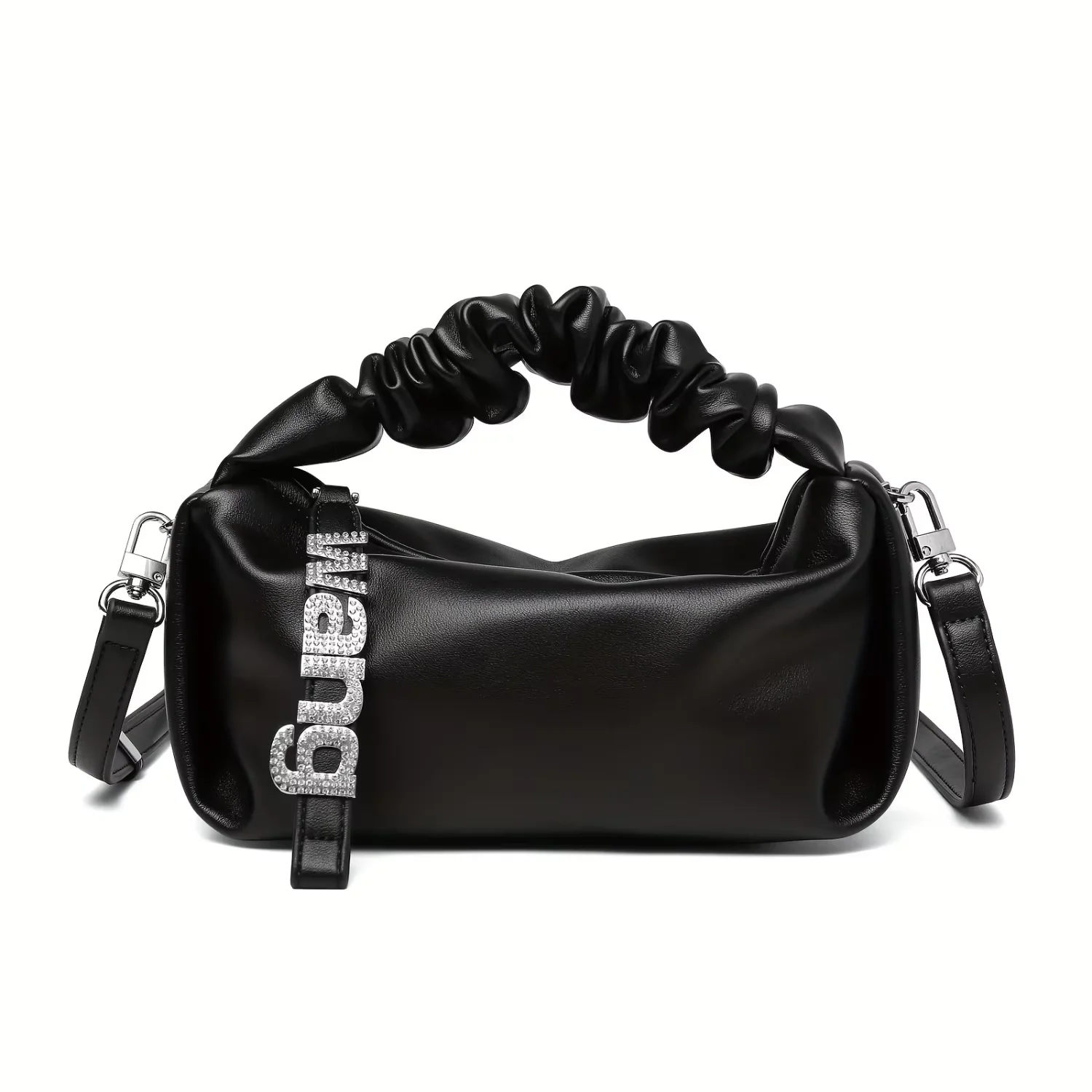 

Small Designer Cloud Pouch Bag for Women, Soft Crossbody Purse