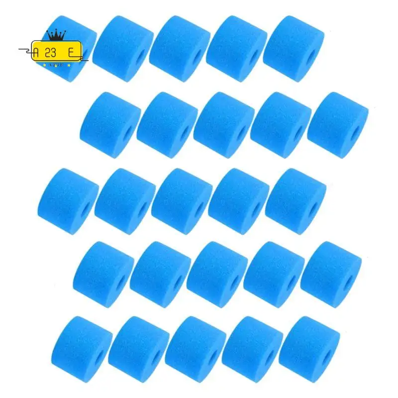 A23E-For Intex Pure Spa Reusable Washable Foam Hot Tub Filter Cartridge S1 Type Swimming Pool Filter Sponge