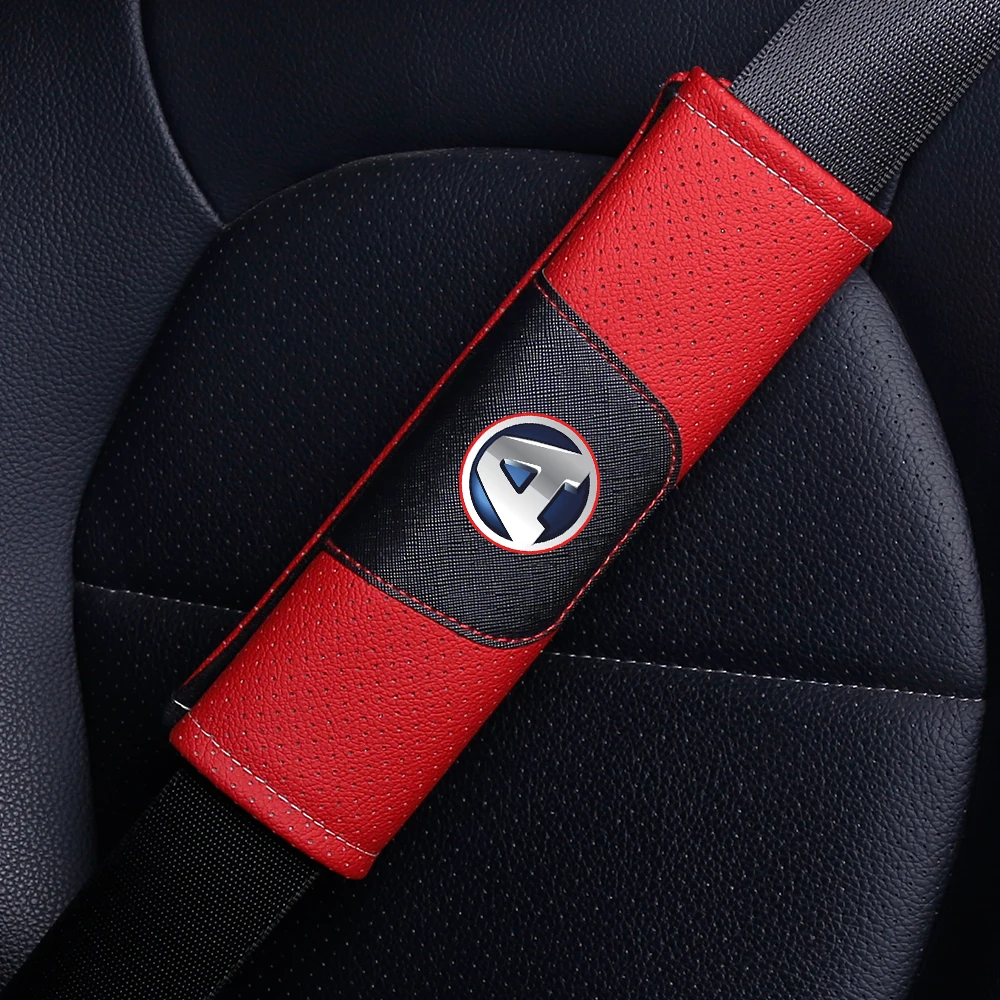 Ceinture de sécurité de voiture en cuir de haute qualité, sous-épaule pour Aixam Crossline, Minauto Roadline Scouty, accessoires intérieurs automatiques, 1 PC
