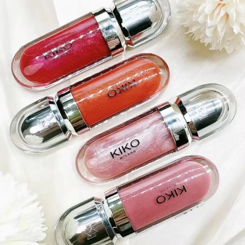 3D Hydra Lipgloss 2025 Lucidalabbra trasparente Rossetto a specchio Idratante Lucido Labbra piene Tè al latte Pasta di fagioli Colori viola