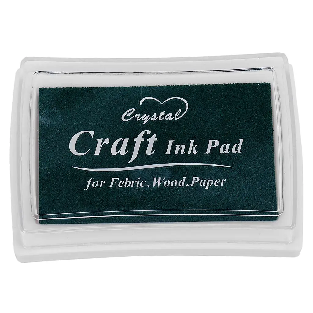 Kids Toys Stamp DIY Craft Ink Pad Pigment Card Making Scrapbooking 15 Co