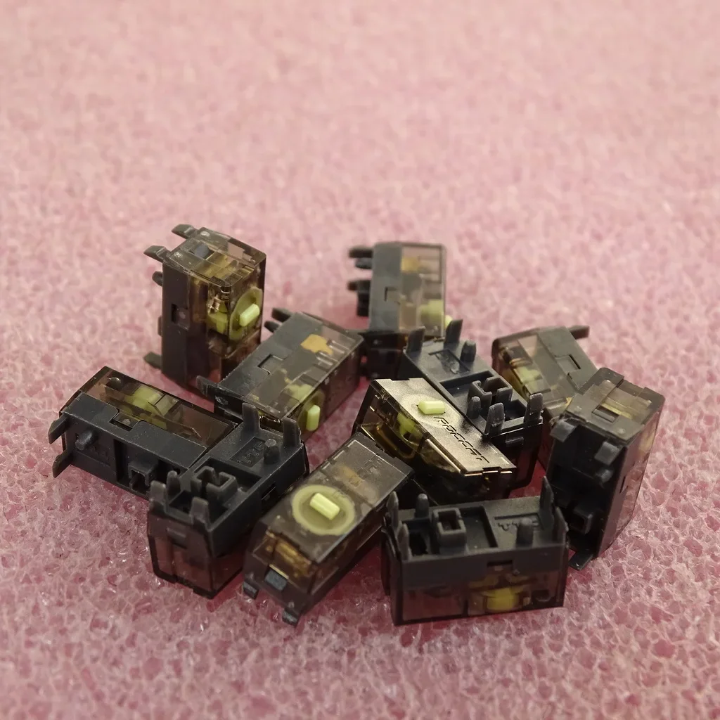 2 Pieces TTC Optical Micro Switch For Roccat KONE PRO AIR BURST Hot Plug Switches 80 Millions Click Lifetime