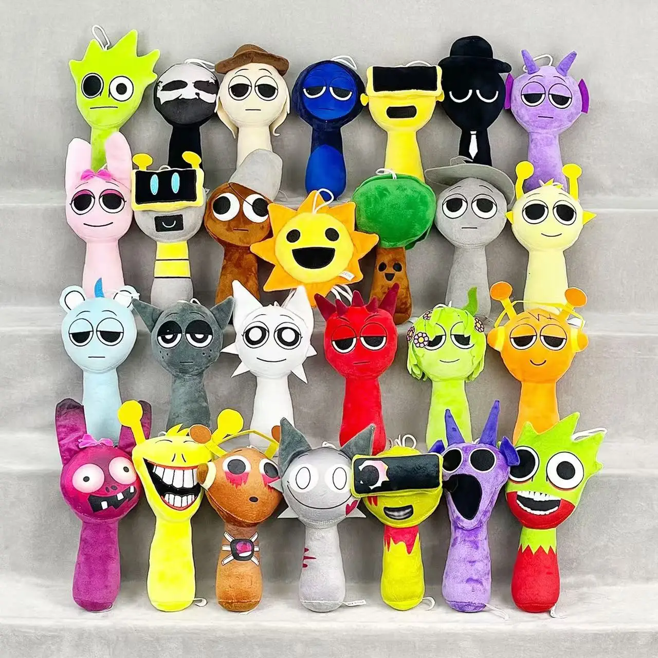 20style Sprunki Plush Toys Sprunki Incredibox Plush Doll Sprunki Game Pillow Kids Birthday Gifts Stuffed Dolls Christmas Gift