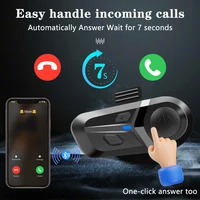 Bluetooth 5.3 casque de Moto sans fil casque mains libres appel téléphone Moto étanche écouteur lecteur de musique casque de Moto 5