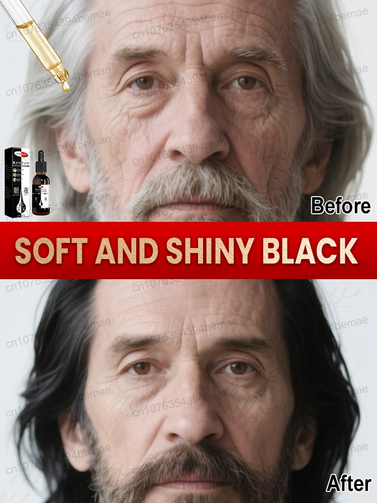 

White fades, black regains its glow