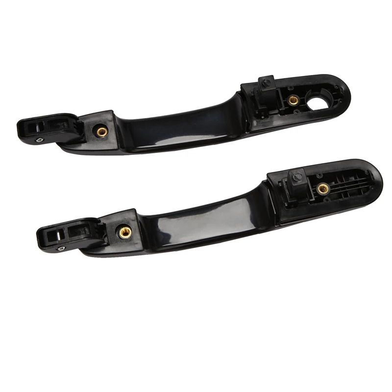 

8X Car Stylings Front Rear Right Left Black Exterior Outside Door Handle For Hyundai Tucson 2005 2006 2007 2008 2009