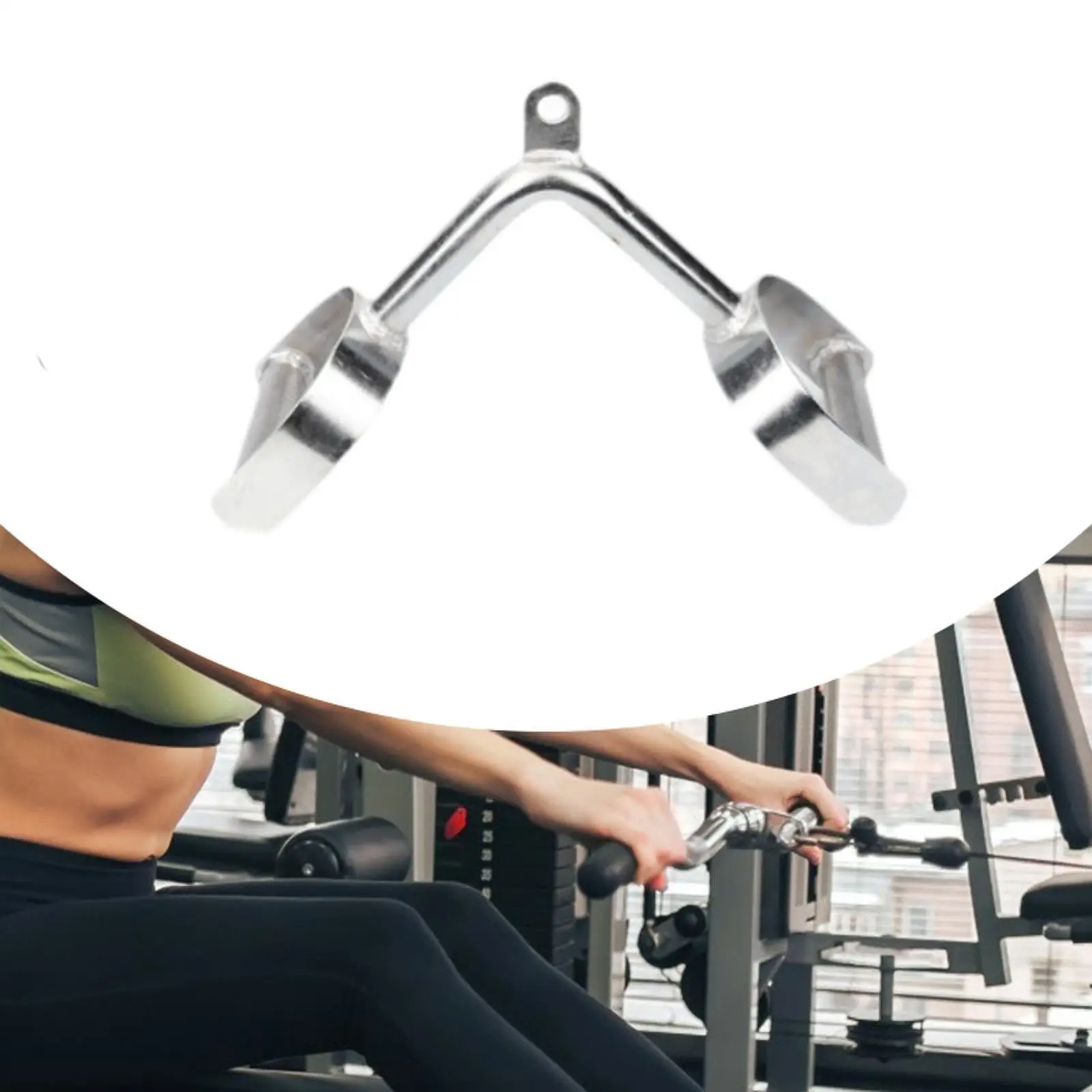 

Подвесная ручка D LAT Pull Down для силовых тренировок по бицепсам груди