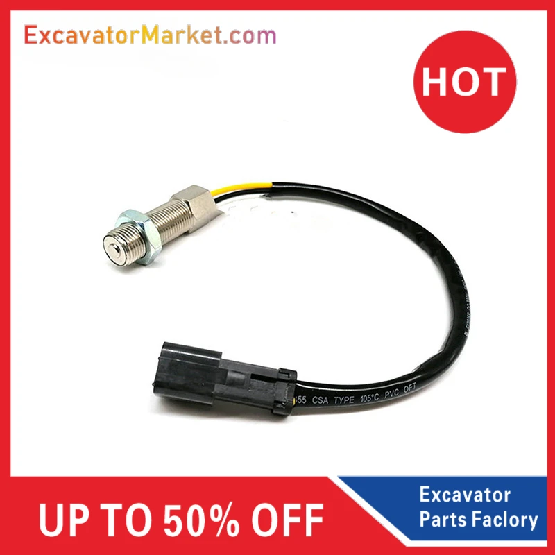 

For Flywheel Housing Timing Speed Sensor 200B 312 320D B C Revolation Sensor 196-7973 125-2966 51-7579