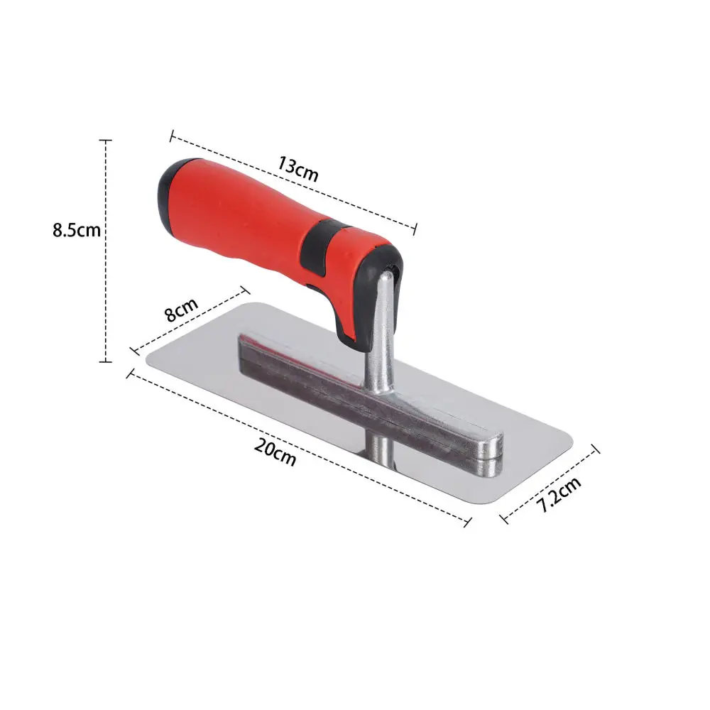 Stainless Steel Shaping Scraper Trowel Wall Decorative Paint Smoothing Plastering Construction Tool For Interior