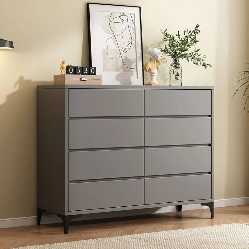 

Light luxury chest cabinet, household bedroom, storage locker, master bedroom, bedside cabinet against the wall, bucket cabinet,