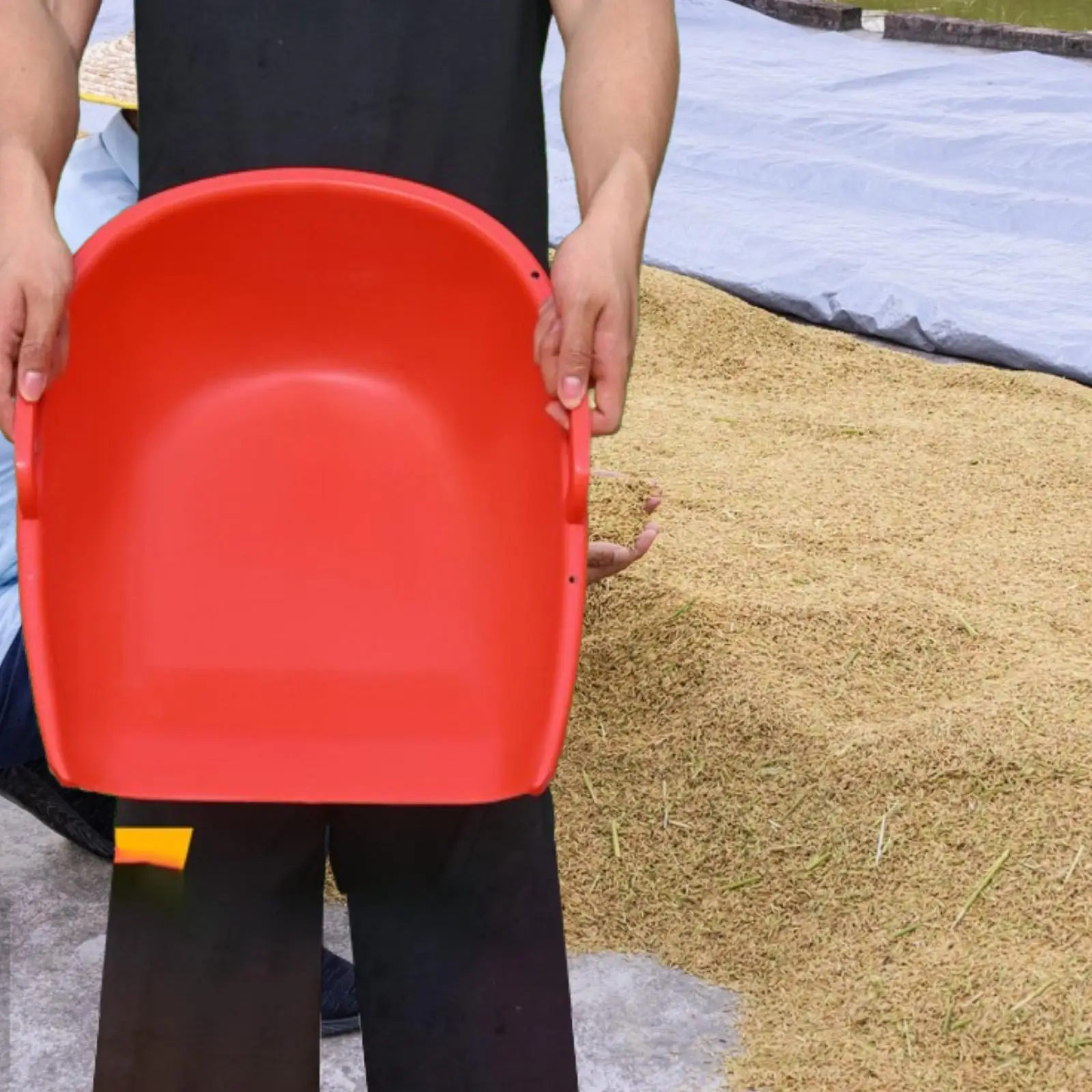 Trash Cleaning Dustpan Thickened Garbage Shovel for Yard Gardening Farms