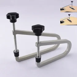 Acoustic Guitar Accessories Bridge Clamp / Cast Steel Deep Throat Clamp / Deep Reach C-Clamp Guitar Repair Tool