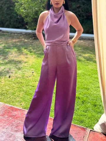 10 best sales sidenjumpsuit - №10