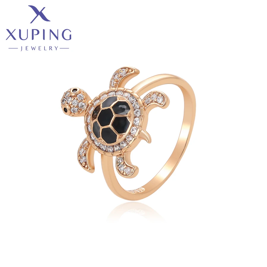 Xuping Jewelry Fashion Eleganter, neu eingetroffener Tierring mit goldfarbener Beschichtung als Partygeschenk X001215269 – Detail 9