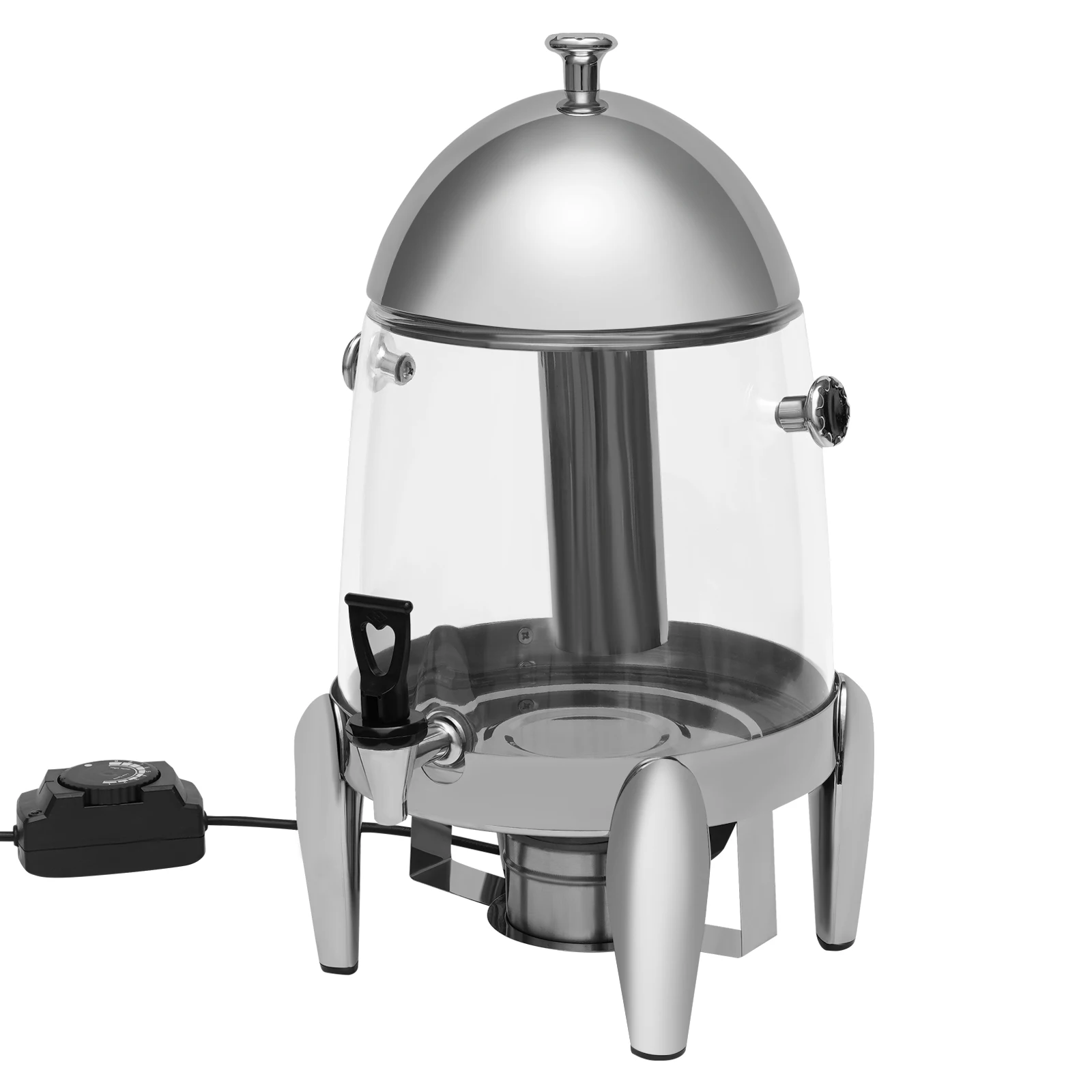 

3.2 Gallon Hot Beverage Dispenser, Stainless Steel Beverage Container, 95-185°F Adjustable Temp
