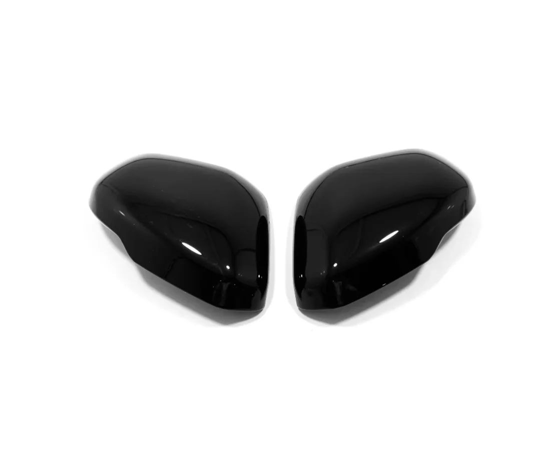 Suitable for Honda CRV ZRV HRV XRV 2023 2024rearview mirror cover ABS decoration Auto Parts Piano Black carbon fibre 2 piece set