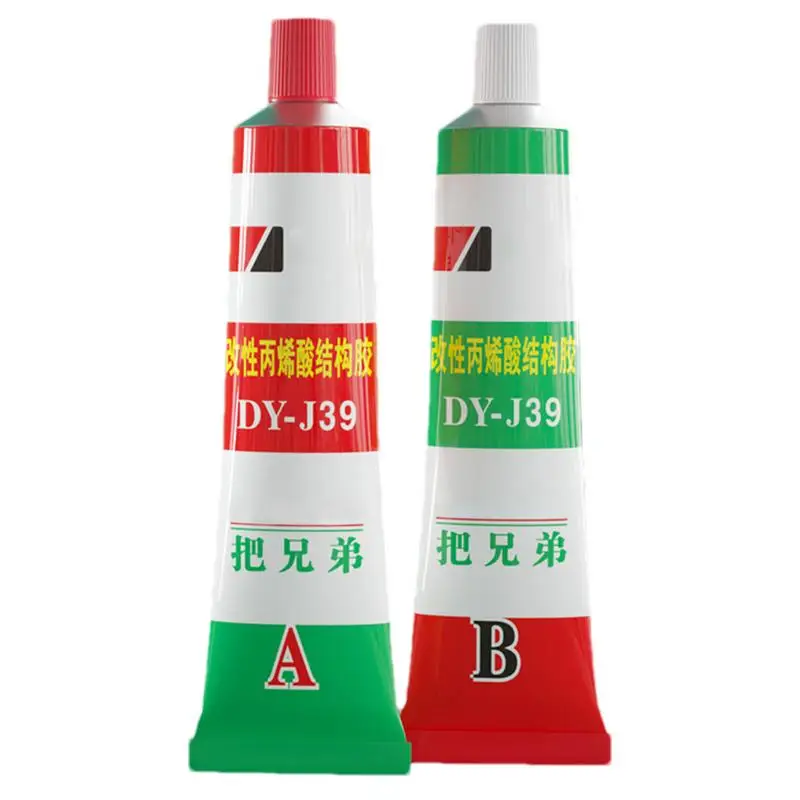 Metal Glue Heavy Duty Waterproof Strong Metal Adhesive 1 Pair Glue Sturdy Metal Glue For Ceramic Industrial Use Porcelain Glass