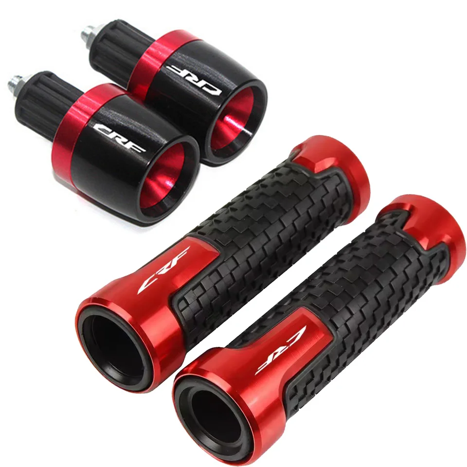

For HONDA CRF 150 250 450 CRF150 R/F CR450 R/X/RX CRF230F CRF250 R/X/L/M 7/8'' 22MM Handle Bar Cap End Plugs Handlebar Grips