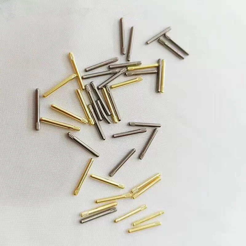 2pcs Gold/Silver Hinge Pins For Dupont L2 / Ligne 2 Lighter Top Cover Body Connecting DIY Repair Part Replace Accessories