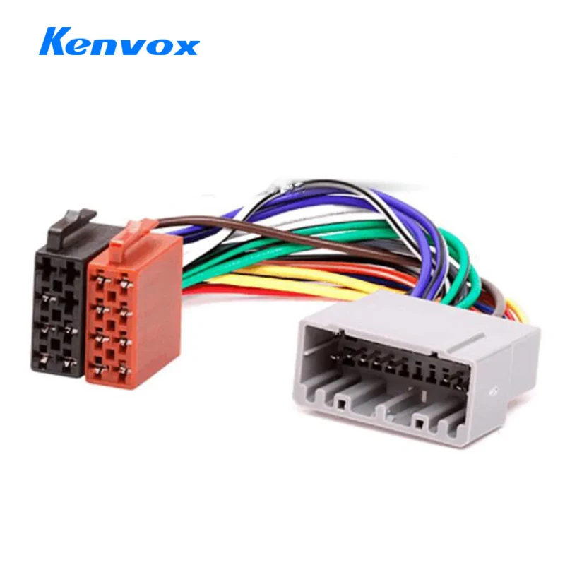 Car Stereo Radio ISO Wiring Harness for Chrysler 300 2005-2007 for Jeep Cherokee Commander Compass Grand Cherokee Wrangler - view 2