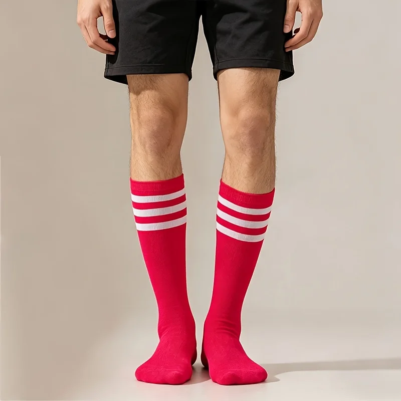 6 Pairs Spring Summer New Breathable Sweat-Absorbing Easy Versatile Striped Multicolor  Unisex Soft Comfortable Ankle Socks